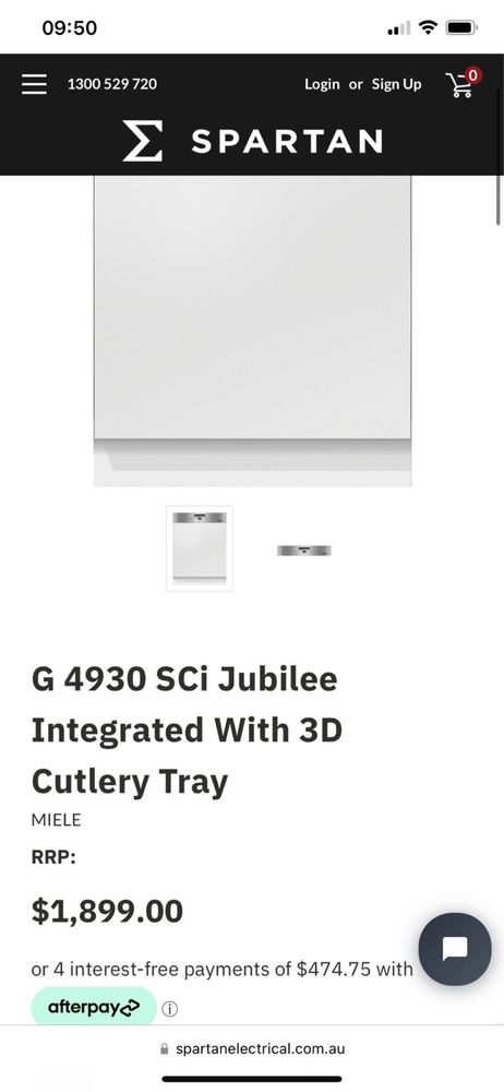 Встраиваемая посудомоечная машина Miele G 4930 SCi