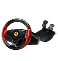 Kierownica z pedałami do grania Ferrari