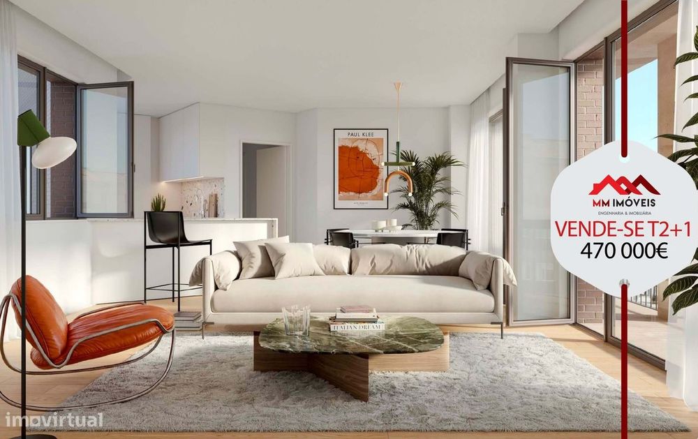 Apartamento T2+1 | Nova Construção | Terraço | Garagem | Bonfim