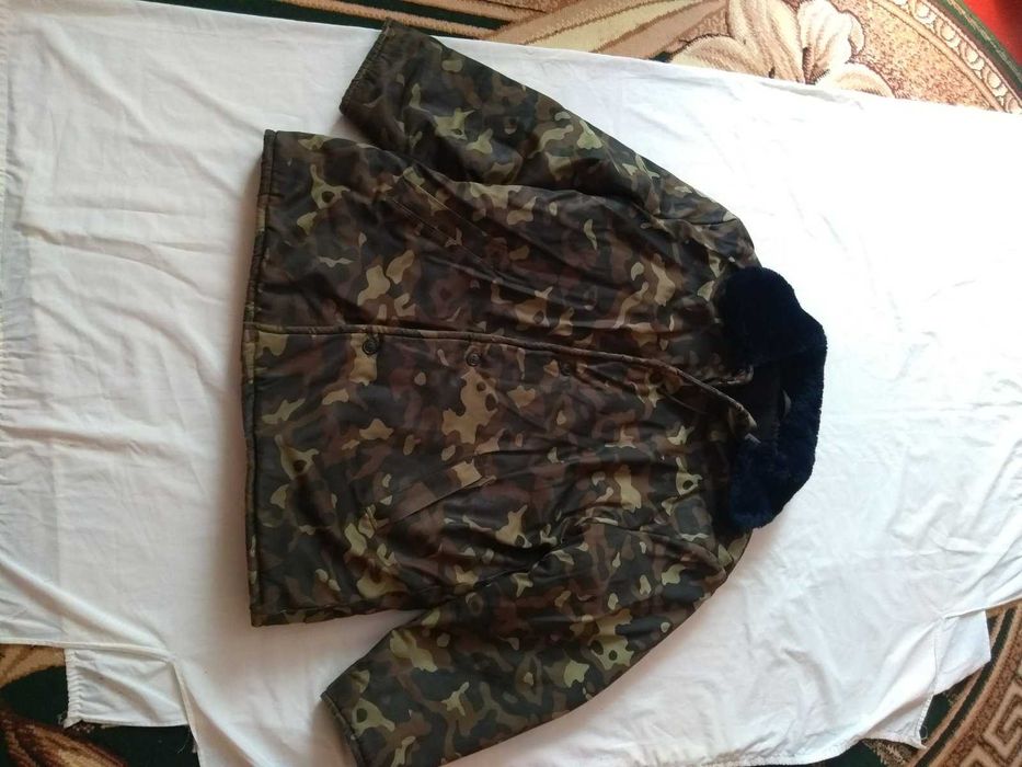 Куртка зимняя камуфляжная / камуфлированная, дубок. Военная