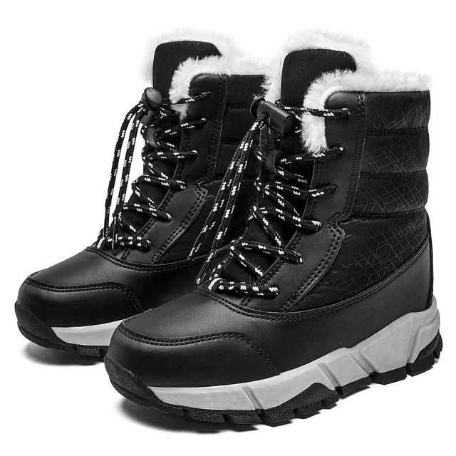 Детские зимние сапоги HOBIBEAR унисекс ботинки,снегоступы р.26-16,5 см