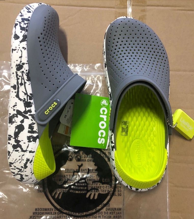 Crocs LiteRide Clog Blue кроксы мужские оригинал 40-44 в наличии