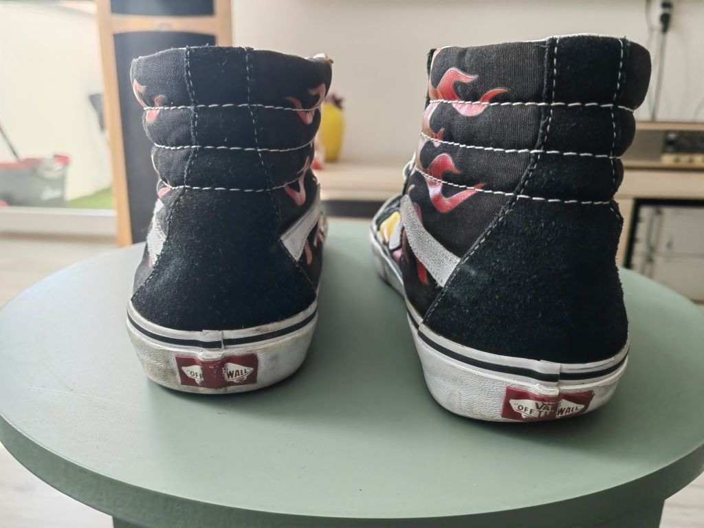 Buty vans wysokie za kasę 42,5 vansy