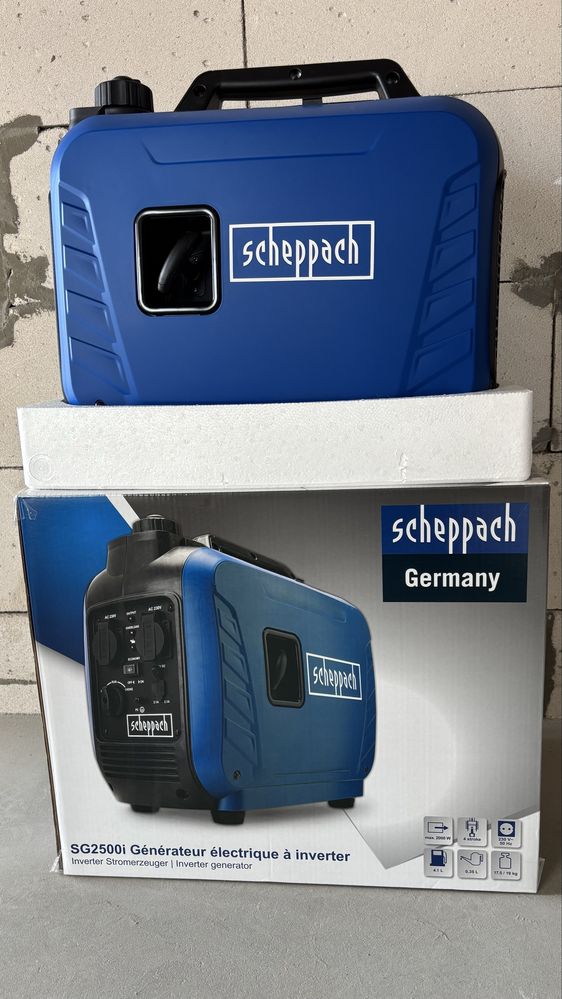 Генератор інверторний Scheppach SG2500i 1,6 кВт