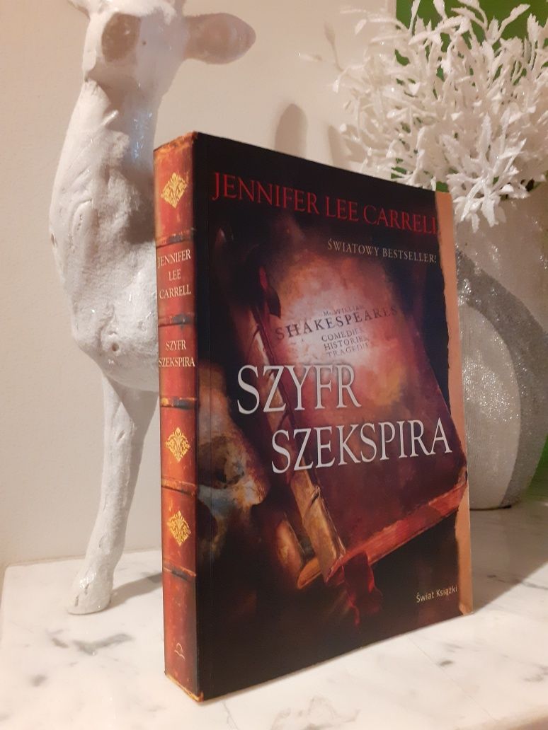 Jennifer Lee Carrell Szyfr Szekspira, thriller historyczny, Anglia