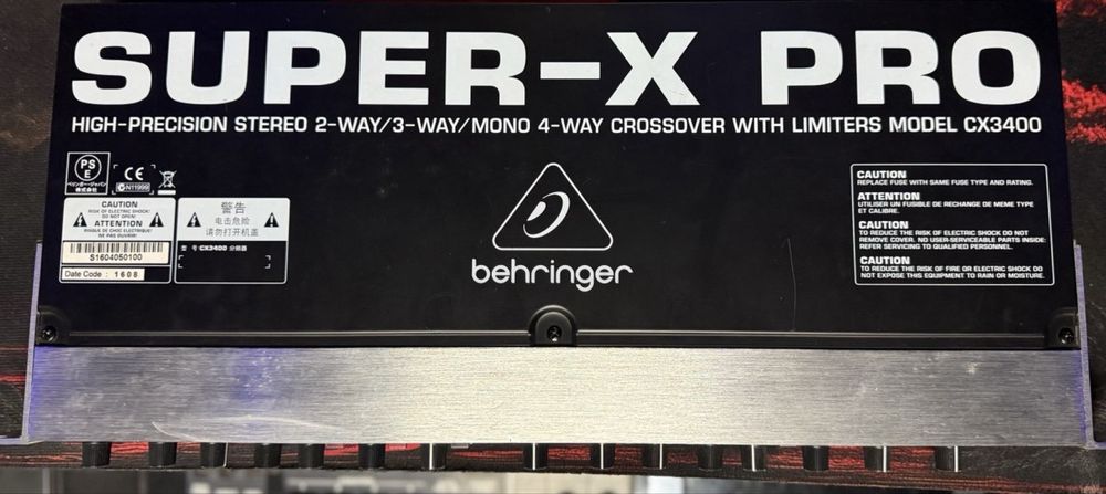 Кроссовер behringer cx3400