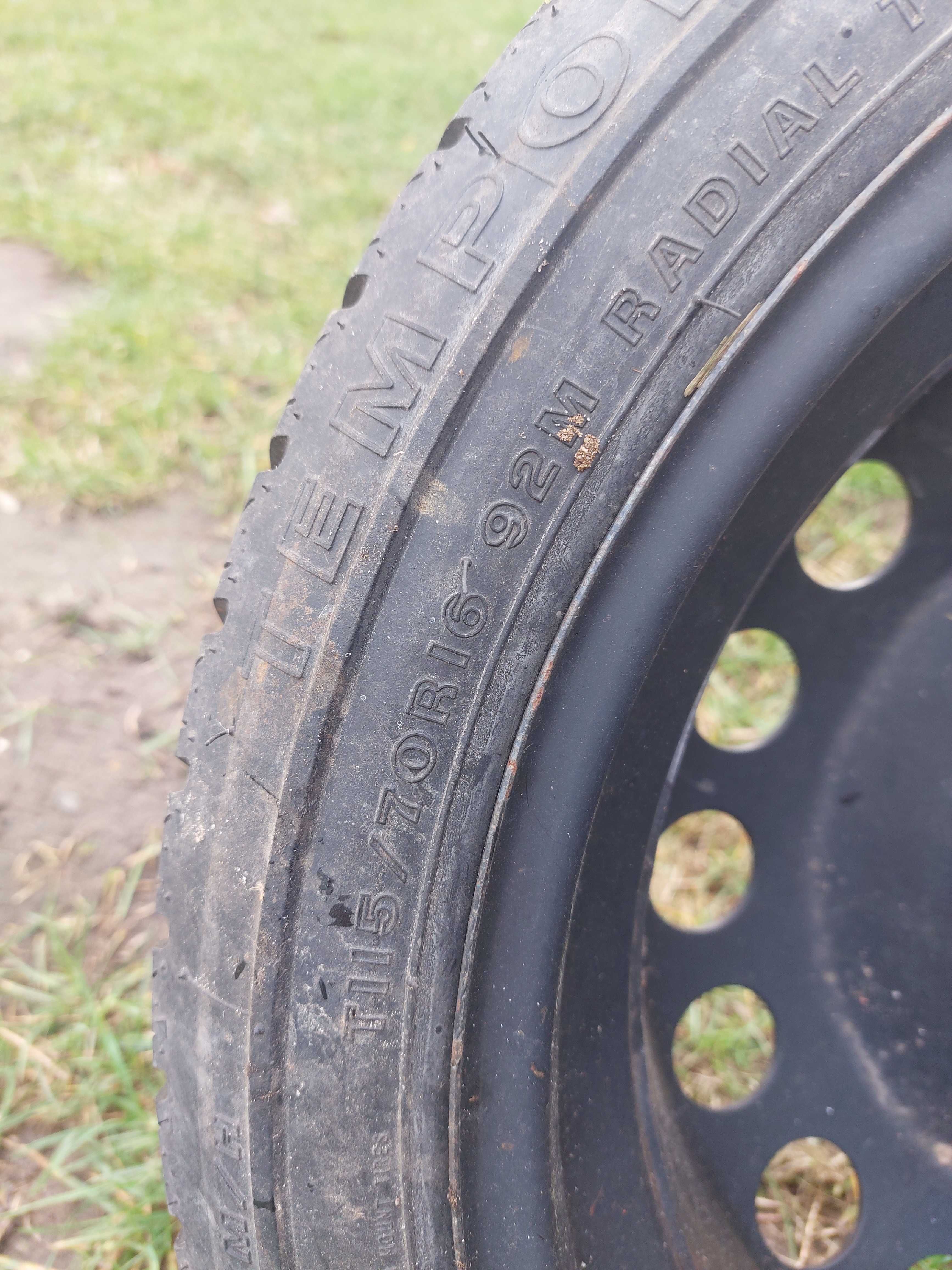 Koło dojazdowe Opel Vectra c Astra H Zafira b 03-12.r 16CALI