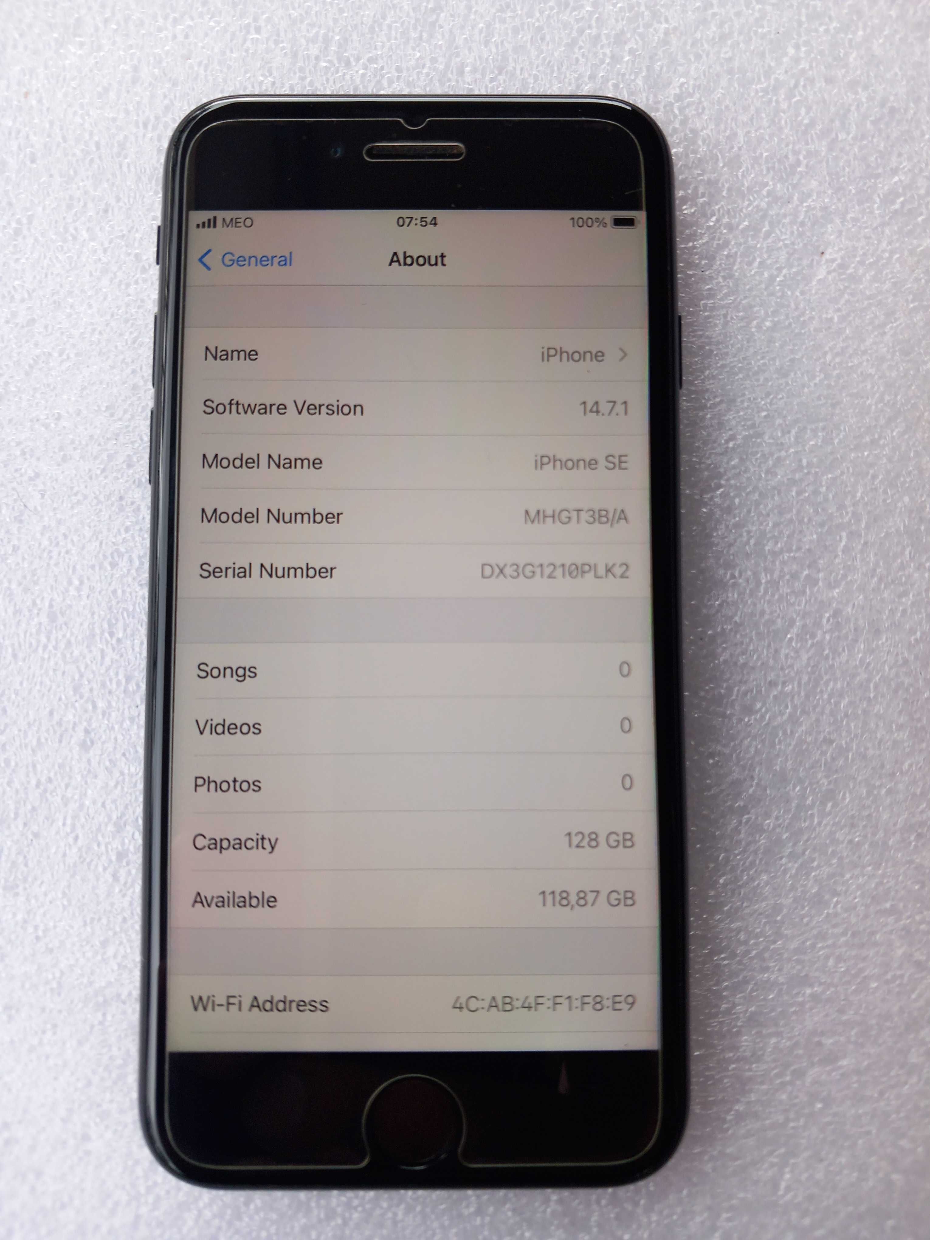 Apple iphone SE, 128gb. Como novo.