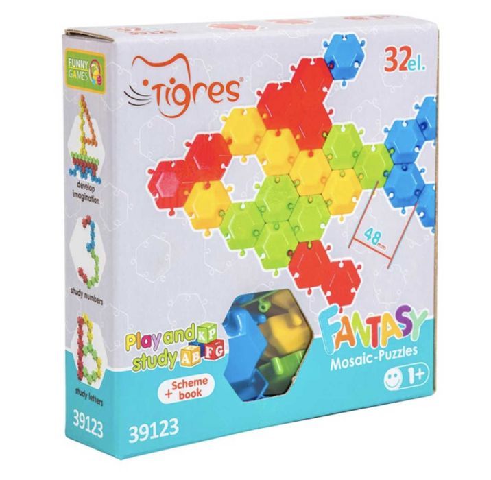 Мозаїка-пазли Фантазія 32 елемента (для дітей 2-5 років)