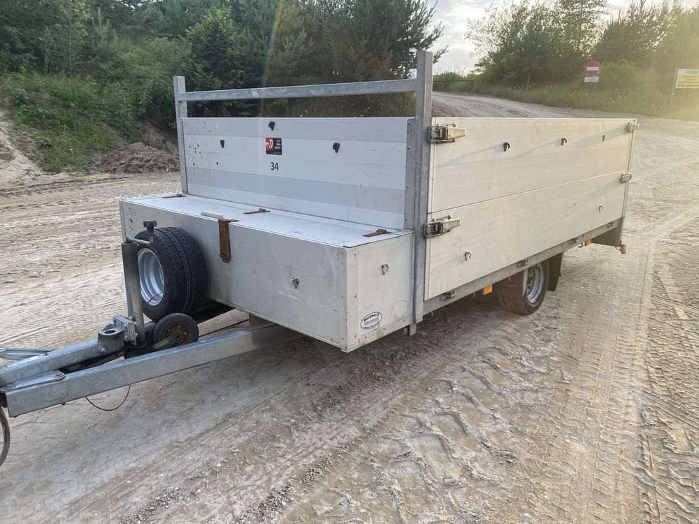 Przyczepa jednoosiowa VAN WEEL Dmc 1500 Kg