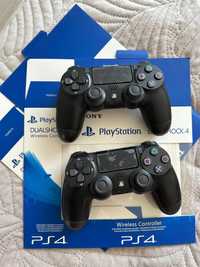 джойстик DualShock 4 для Sony PS4 V2 ЧЕРНЫЙ Bluetooth NEW С ЛОГОТИПОМ