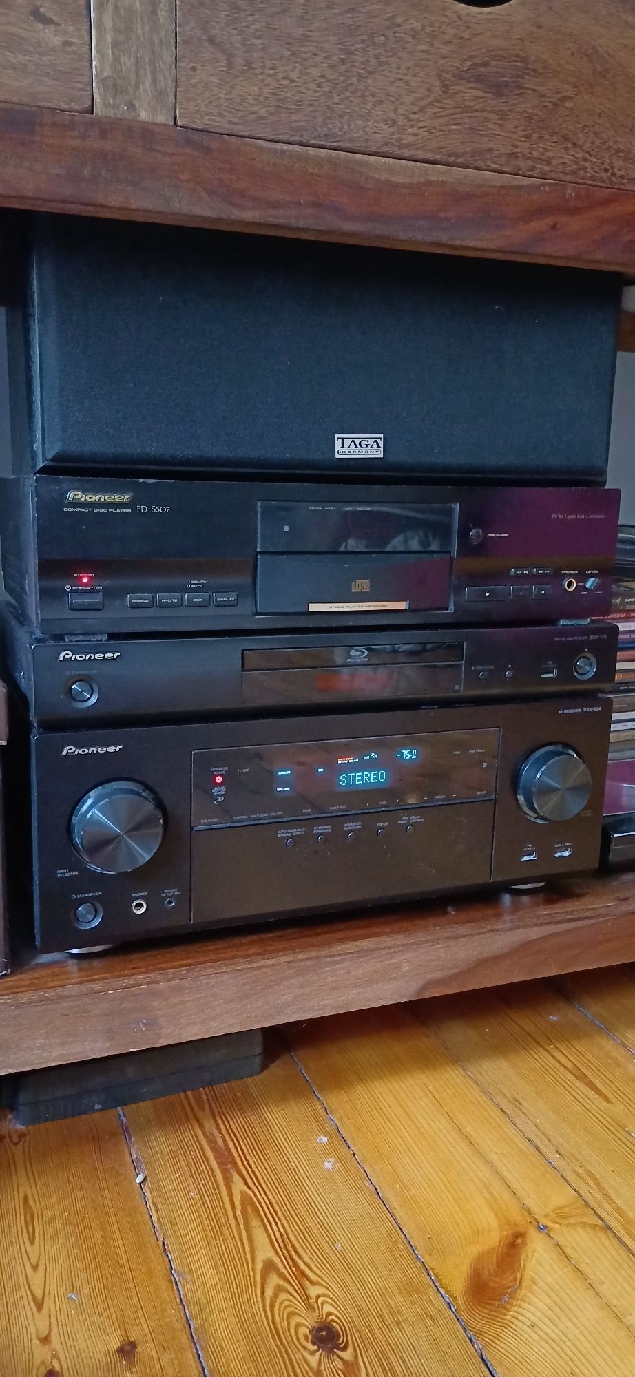 amplituner AV Pioneer VSX-924 kino domowe 7.2 czarny