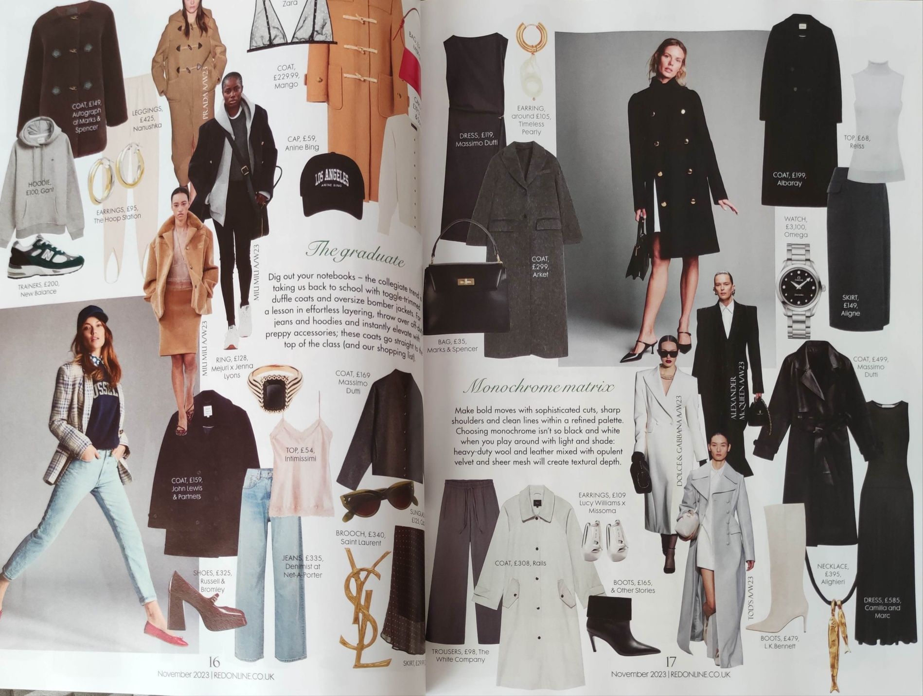 Red UK Magazyn nr 11/2023 moda, zdrowie, uroda