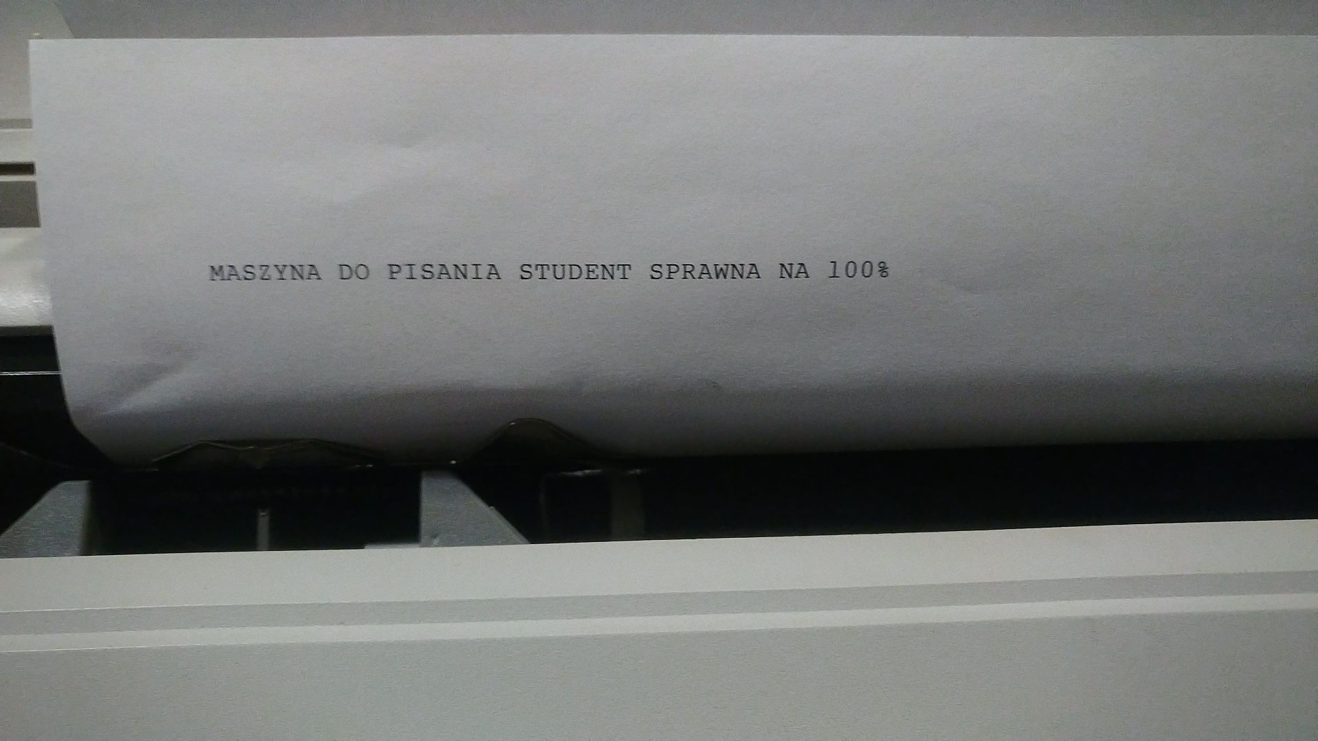 Maszyna do pisania elektryczna Student 100% Sprawna