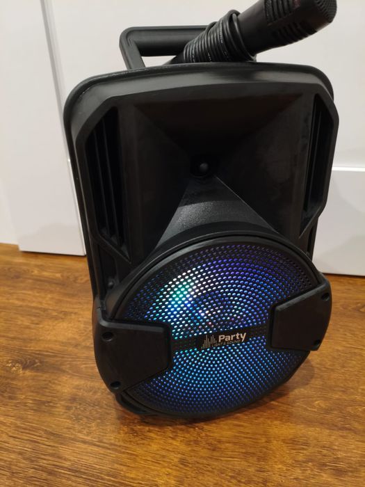 Party głośnik karaoke z mikrofonem