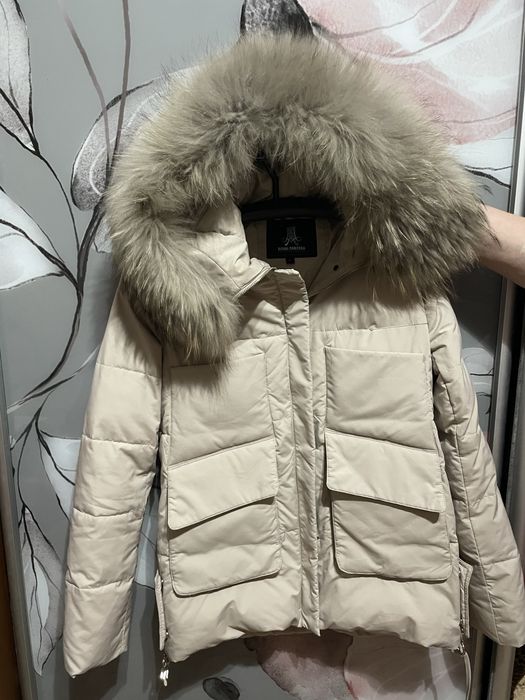 Зимова куртка натуральне хутро М