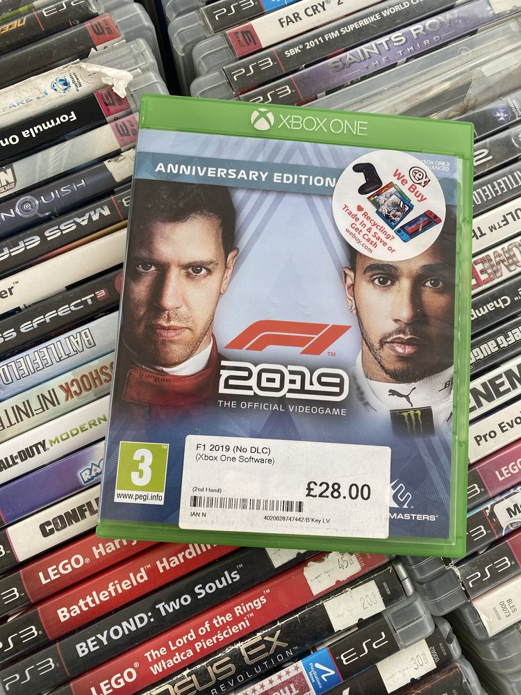 Gra F1 2019 Formula 1 Xbox One xone series X pudełkowa
