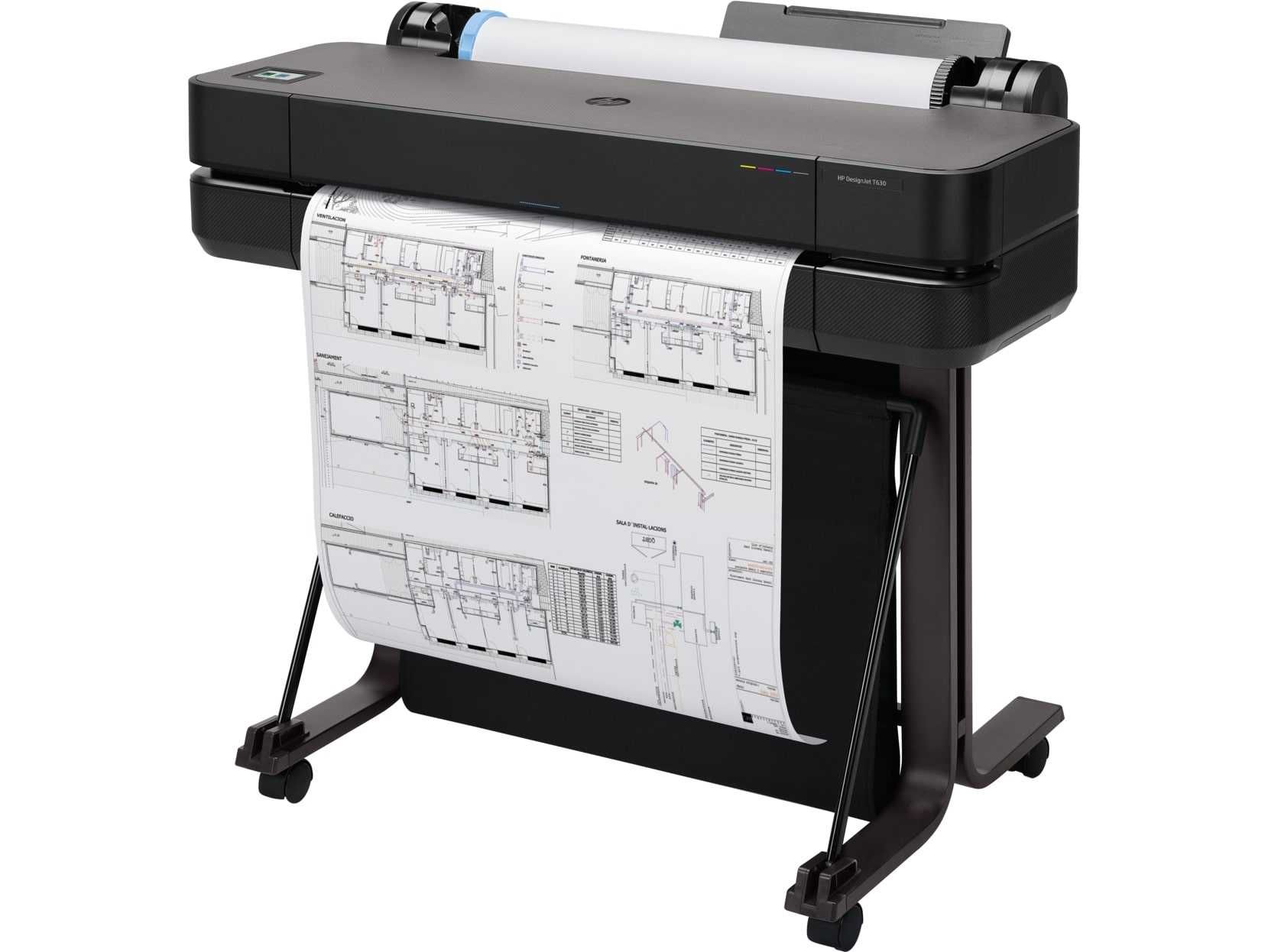 HP DesignJet T630 (24 дюйма), принтер A1, плотер