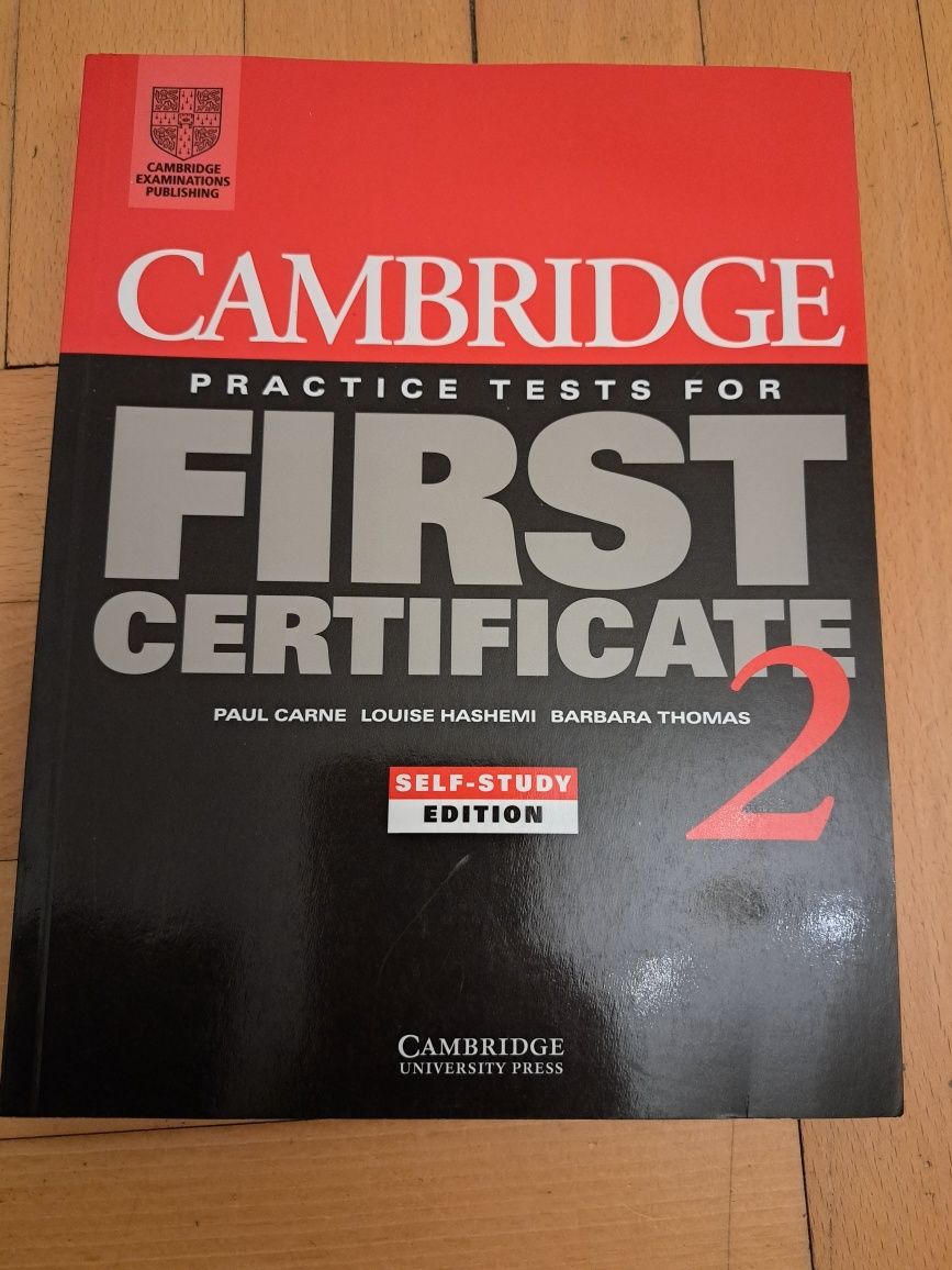 Nowa ksiazka First Certificate Cambridge angieslki