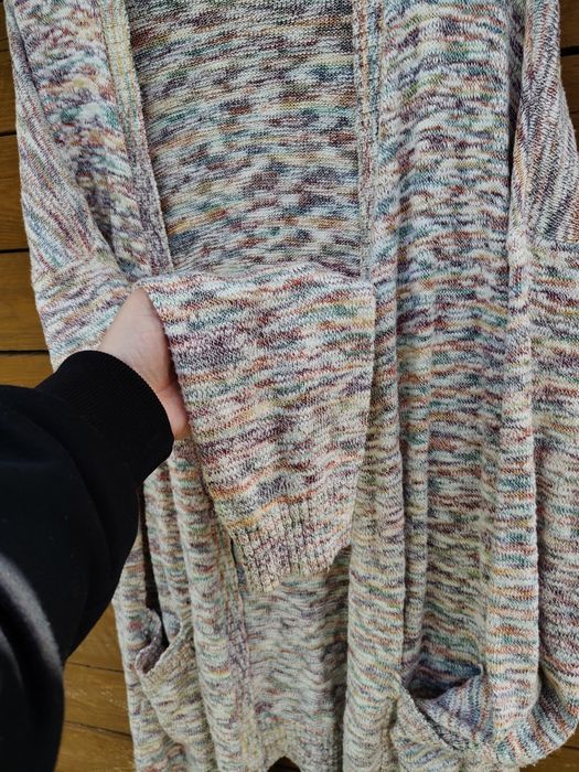 Kardigan damski długi