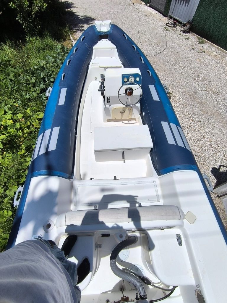 Barco Semi-rigido CARIBE 6 1 0 , 2007 Johnson BJ 90cv hypalon