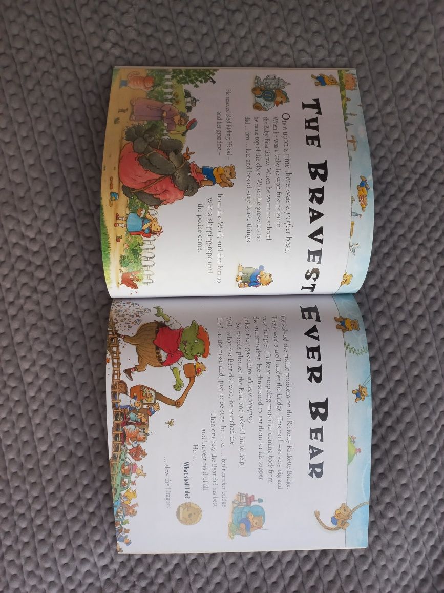 The Bravest Ever Bear, książeczka dla dzieci po angielsku,