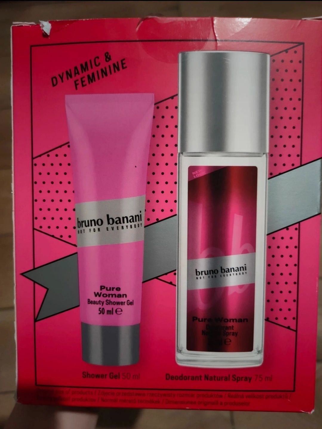 Zestaw Bruno Banani Pure Woman nowy