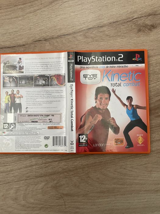 Jogo EyeToy Kinetic Total Combat Playstation 2 (CIB)