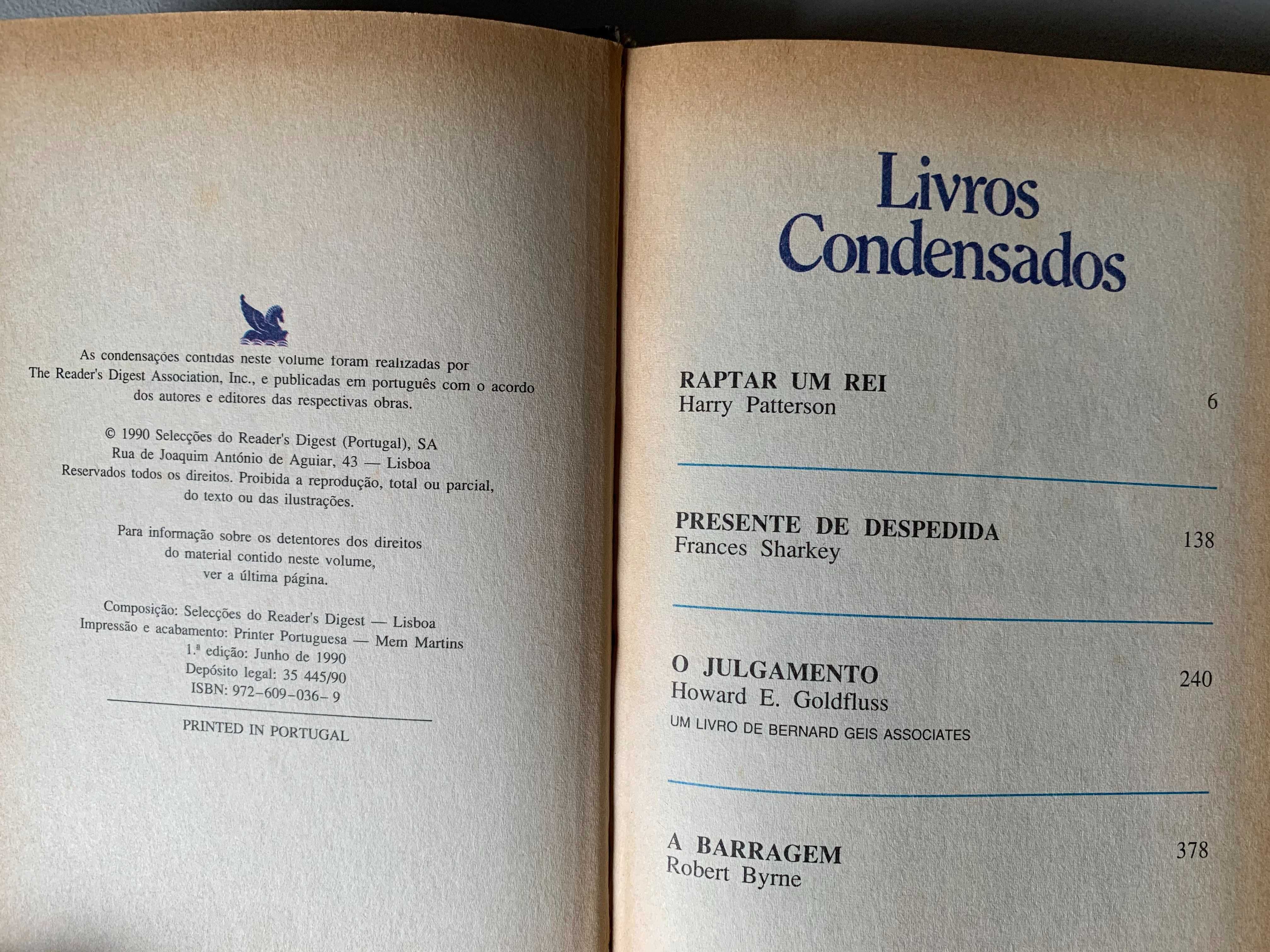 Livros Condensados Reader's Digest [títulos na descrição]
