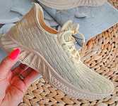 Nowe buty sportowe damskie 37 38 beżowe lekkie obuwie damskie