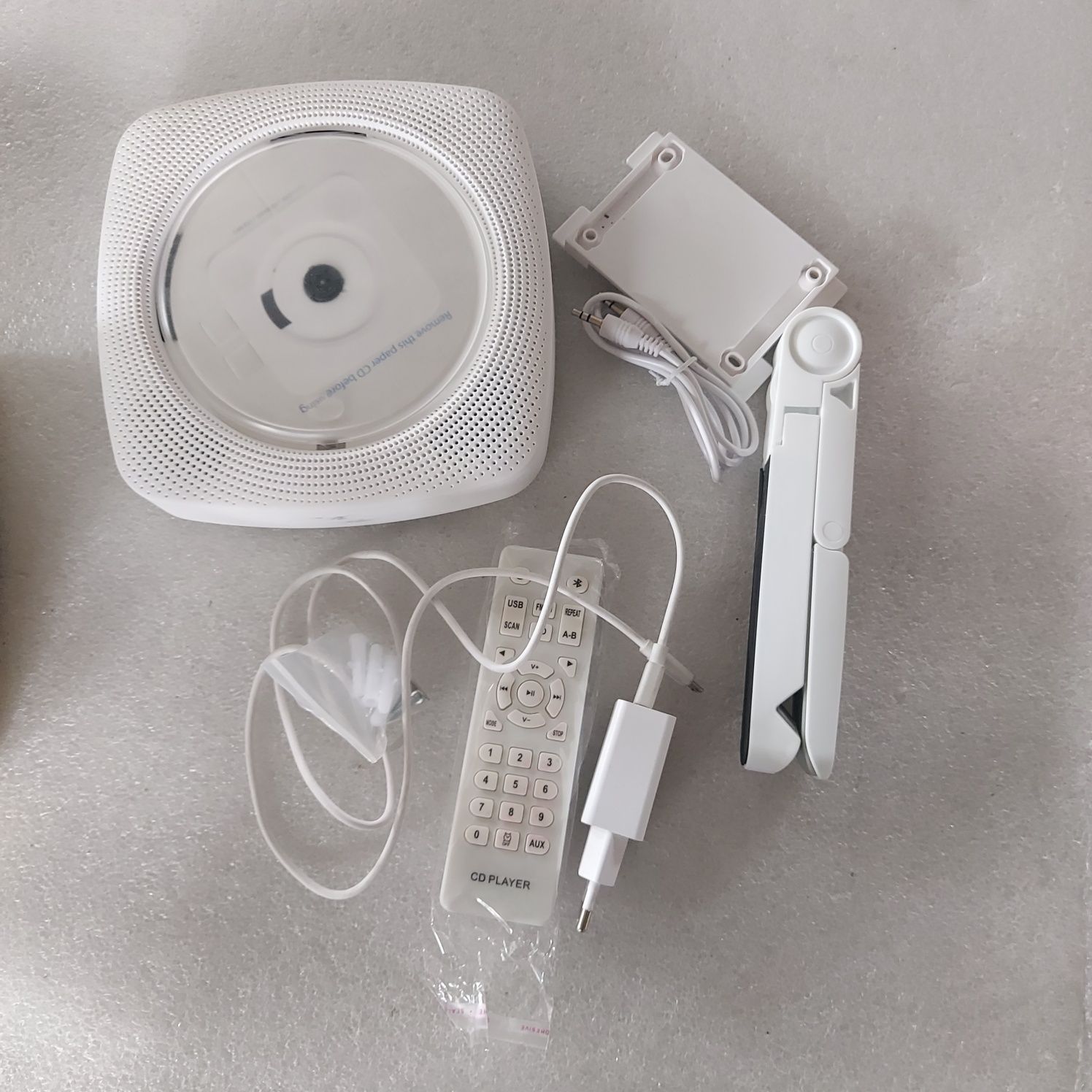 Przenośny Odtwarzacz CD z Bluetooth, Stacjonarny Odtwarzacz CD