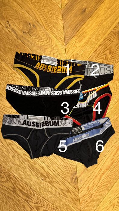Oryginalne slipy AussieBum rozmiar L - 6szt