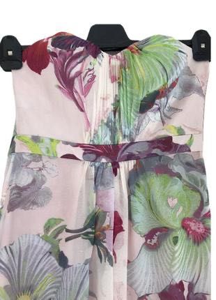 TED BAKER длинное шелковое люксовое платье