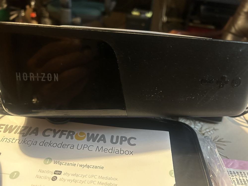 Tuner telewizja cyfrowa UPC i tuner internet Horizon