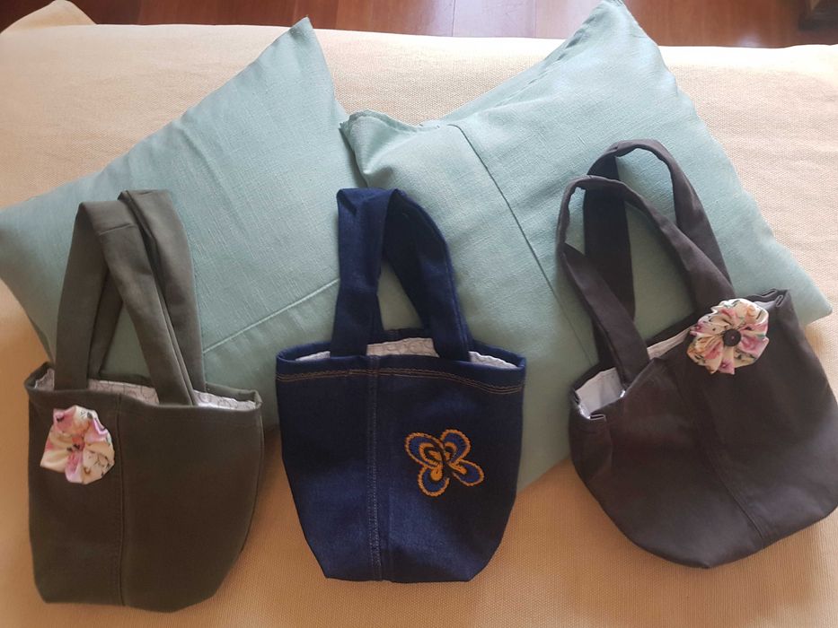 bolsas, sacos feitos a mao lindas