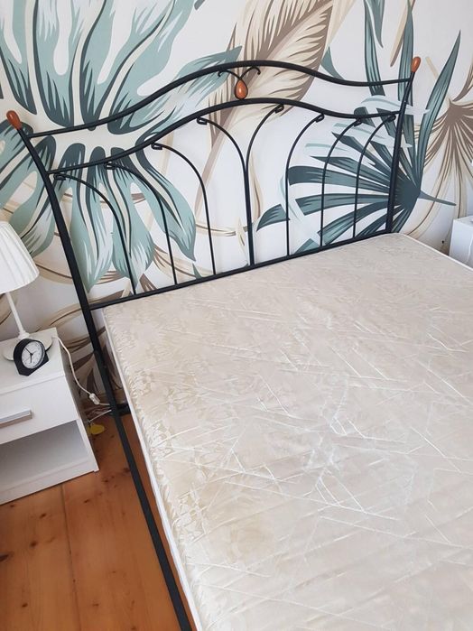 Łóżko kute matrymonialne