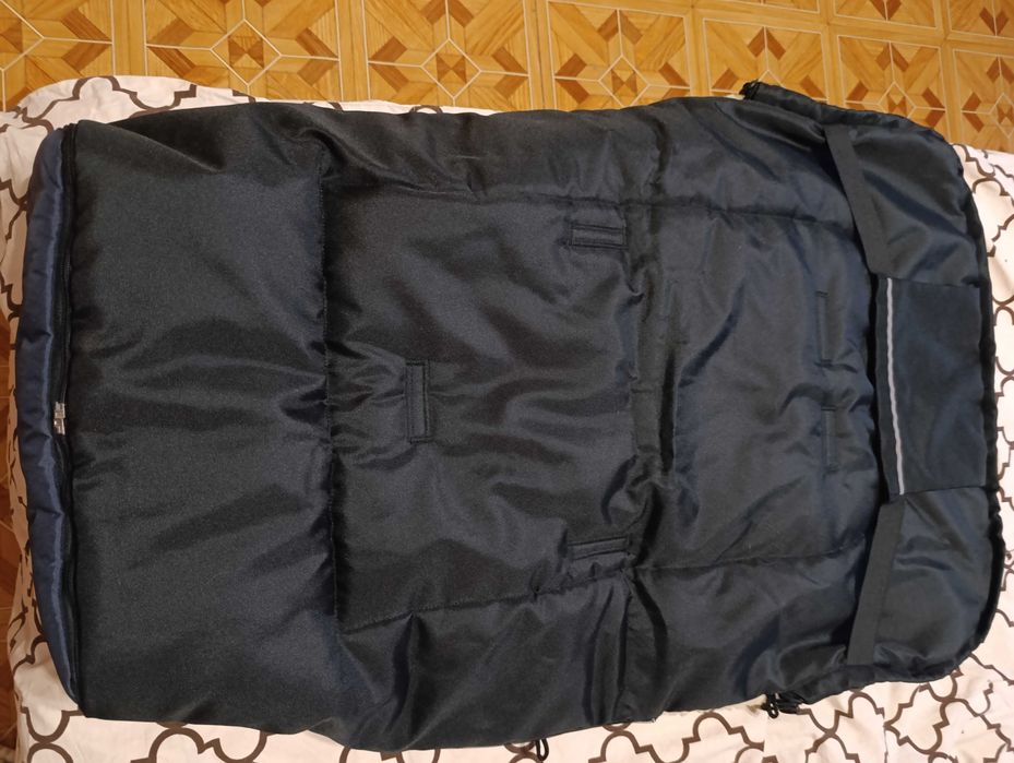 Конверт в коляску (санчата) на овчині