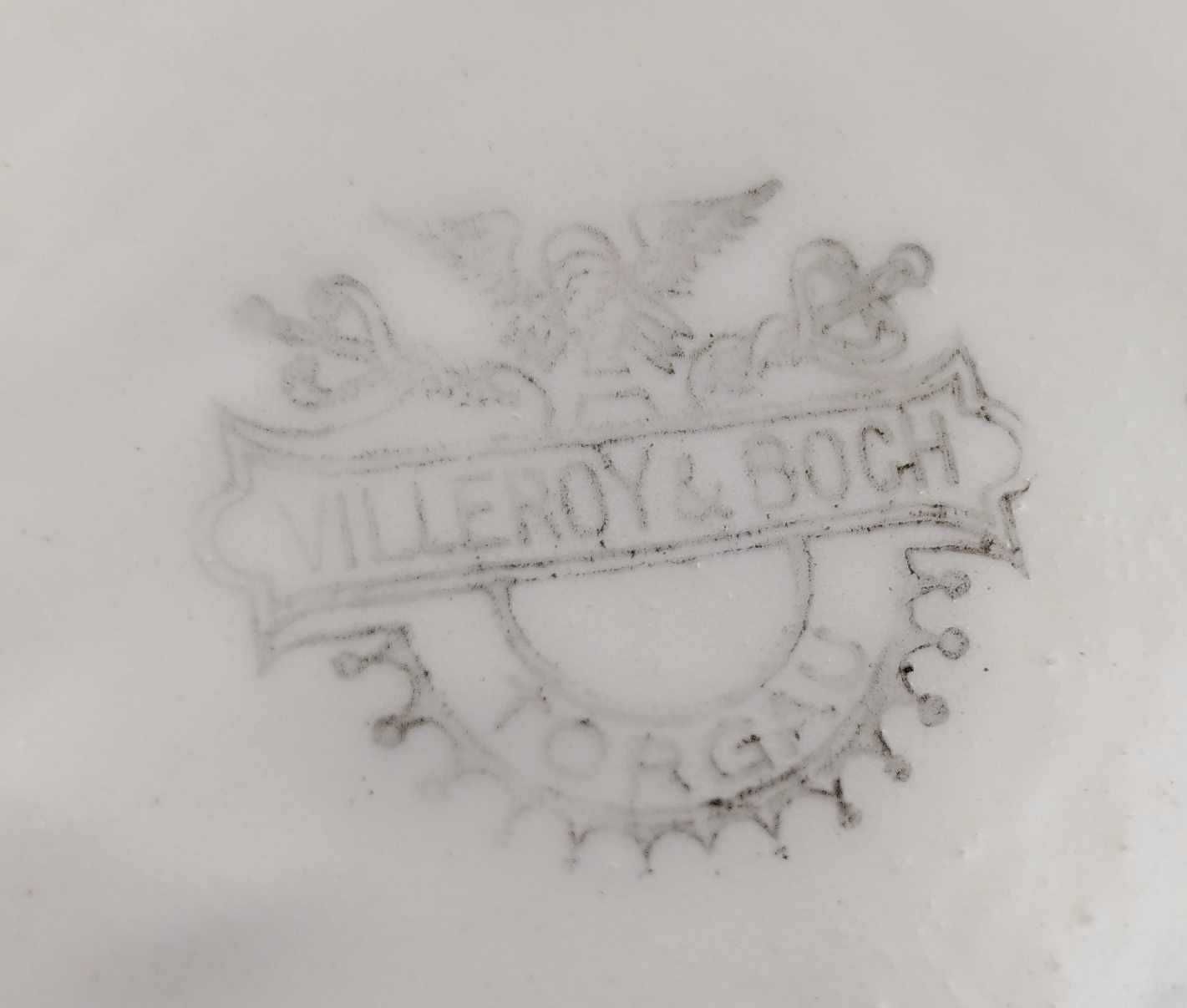 Patera koszyk Villeroy & Boch Torgau Art Deco przedwojenna