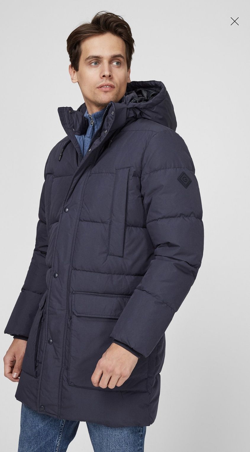 Новий Пуховик/ Зимова куртка Gant