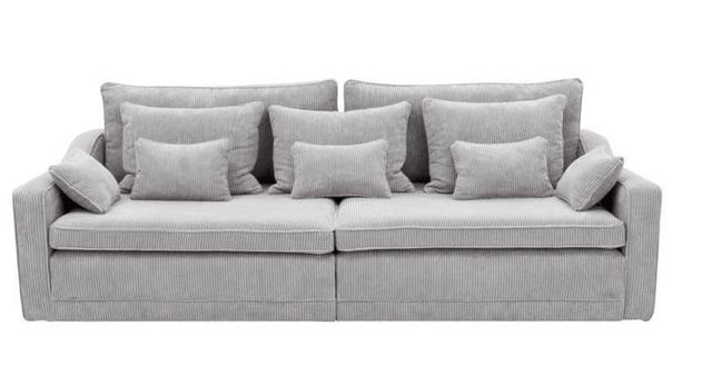 Sofa kanapa duże spanie szara