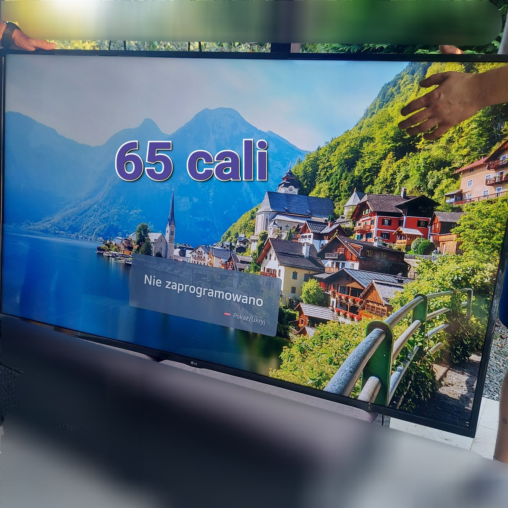 Nowy telewizor 65 cali smart  yutube 4 k