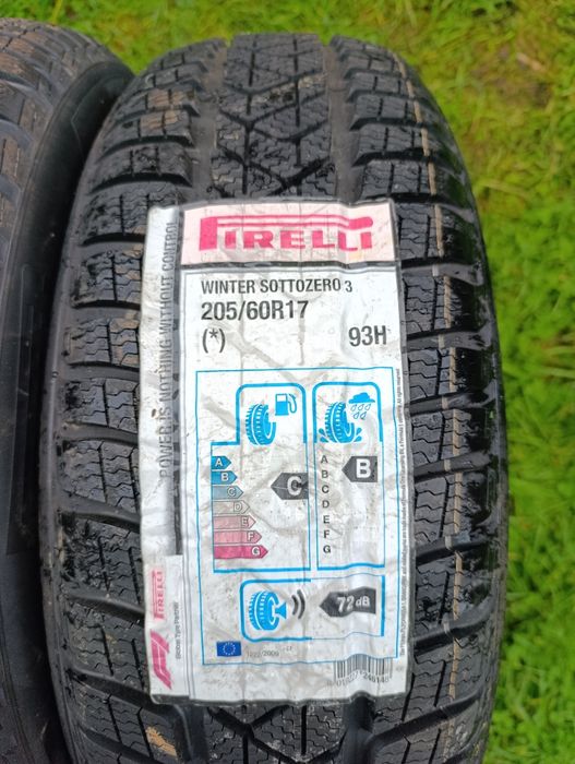 Opony zimowe Pirelli 205/60 R17