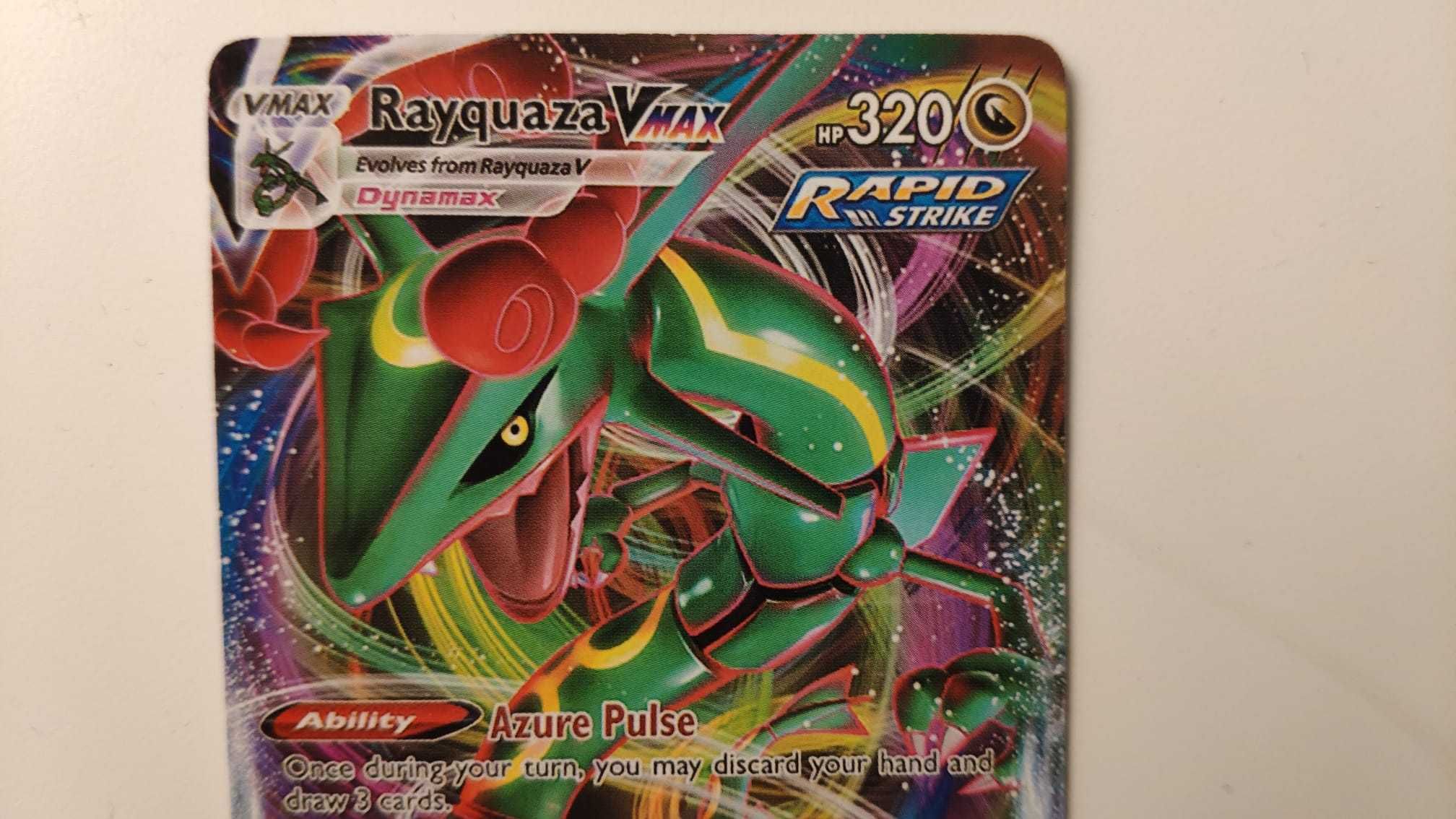 Vendo carta Pokémon RAYQUAZA VMAX