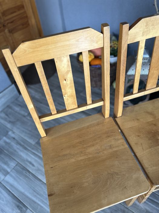 6 krzeseł sosonowo-brzozowych