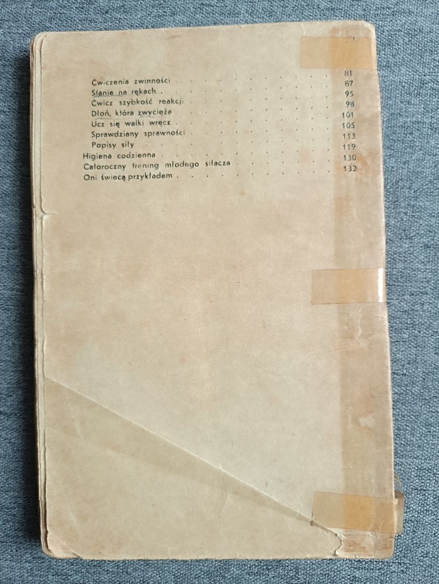 Stanisław Zakrzewski ABC młodego siłacza 1965 rok