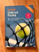 Książka NOWE odkryć fizykę dla klas 1