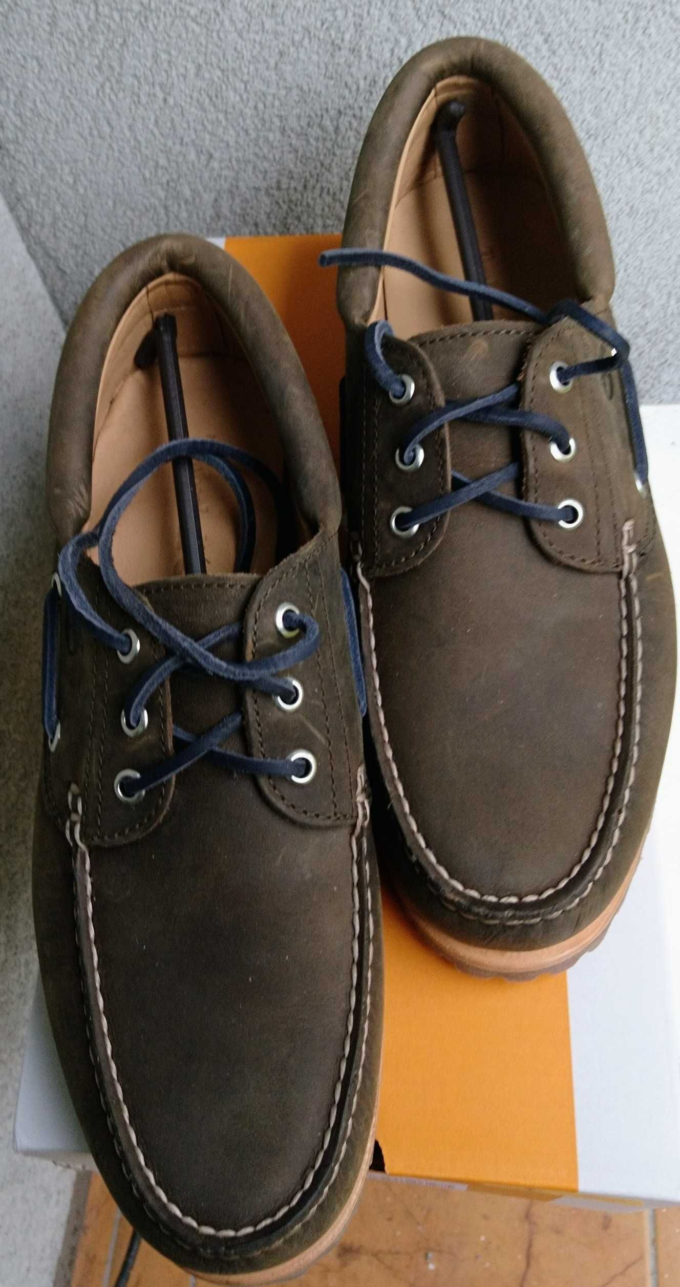 Timberland buty żeglarskie authentic handsewn boat