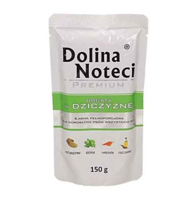 Dolina Noteci premium bogata w dziczyznę10x 150g saszetka