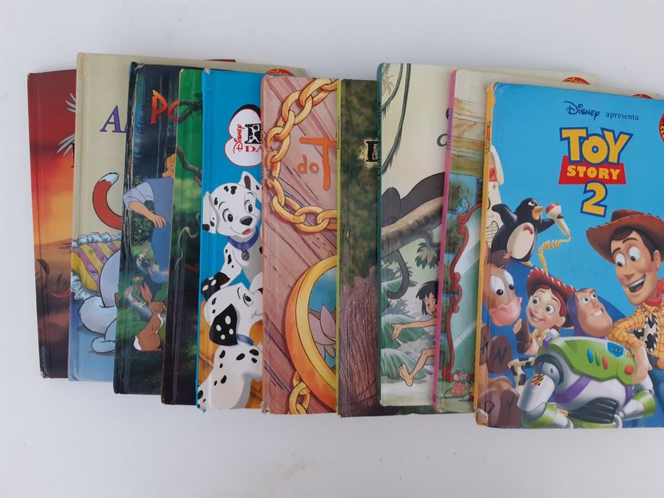 10 livros da colecção Disney