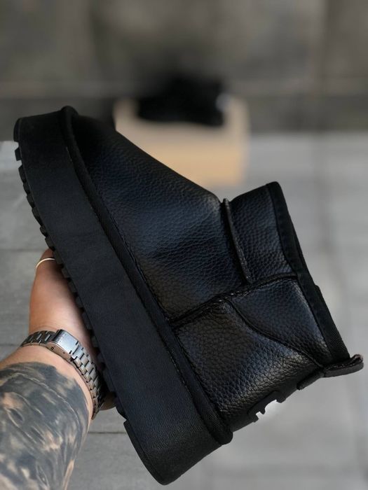 Размер 41 Скидка! UGG Australia Кожаные Угги на платформе Угі Уггі Уг